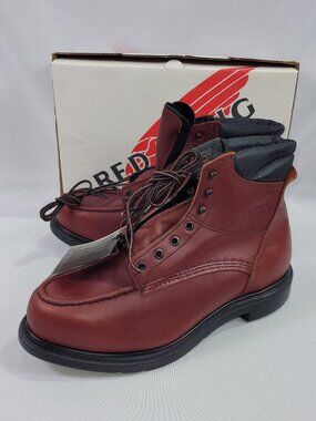 Red Wing Shoes Hiking Boots 00202 Copper 6" Work Boot Mens size 11